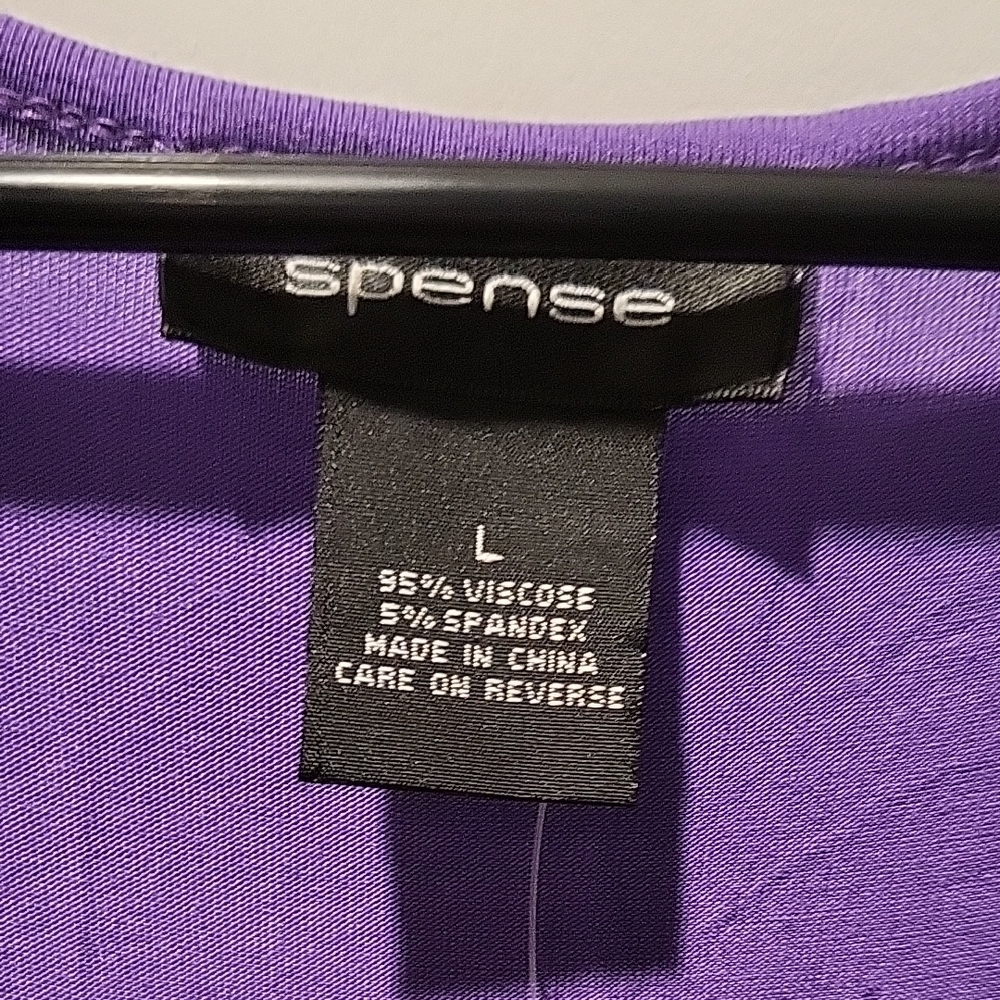 Spense Deep Purple Ruffle Dress - Picture 2 of 4